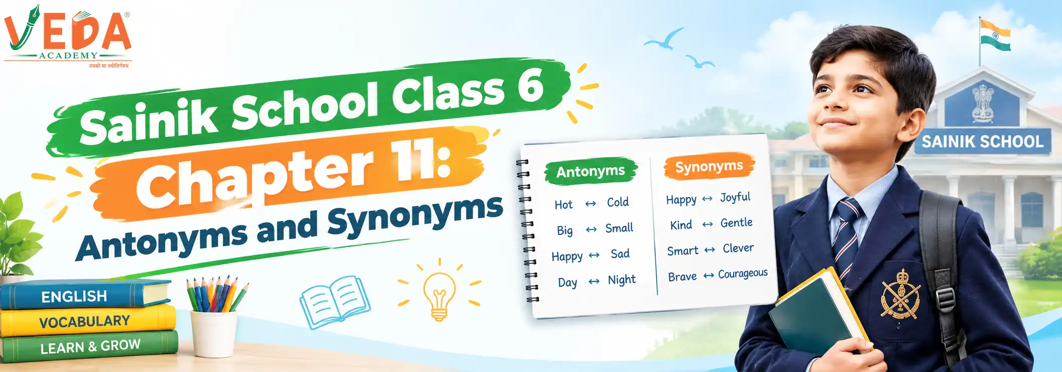 CH-11 Antonyms And Synonyms